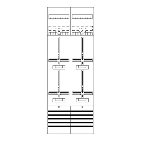 Striebel&John Zählerfeld 9RE 4Z vorverdrahtet DF29B4