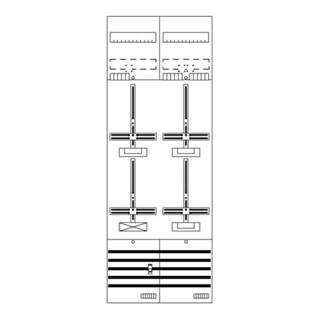 Striebel&John Zählerfeld 9RE 3Z1S vorverdraht DF29G3B