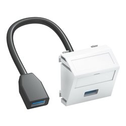 OBO Bettermann Vertr Multimediaträger 45x45mm rws MTS-U3A F RW1