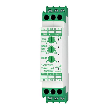 Schalk Nachlaufrelais mit Einschaltverzögerung NR 3