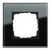 Gira Abdeckrahmen 1f. sw-glas Esprit 021105