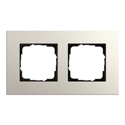 Gira Abdeckrahmen 2fach hellgrau 0212220