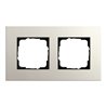 Gira Abdeckrahmen 2fach hellgrau 0212220