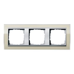 Gira Abdeckrahmen 3fach klar sand 0213776