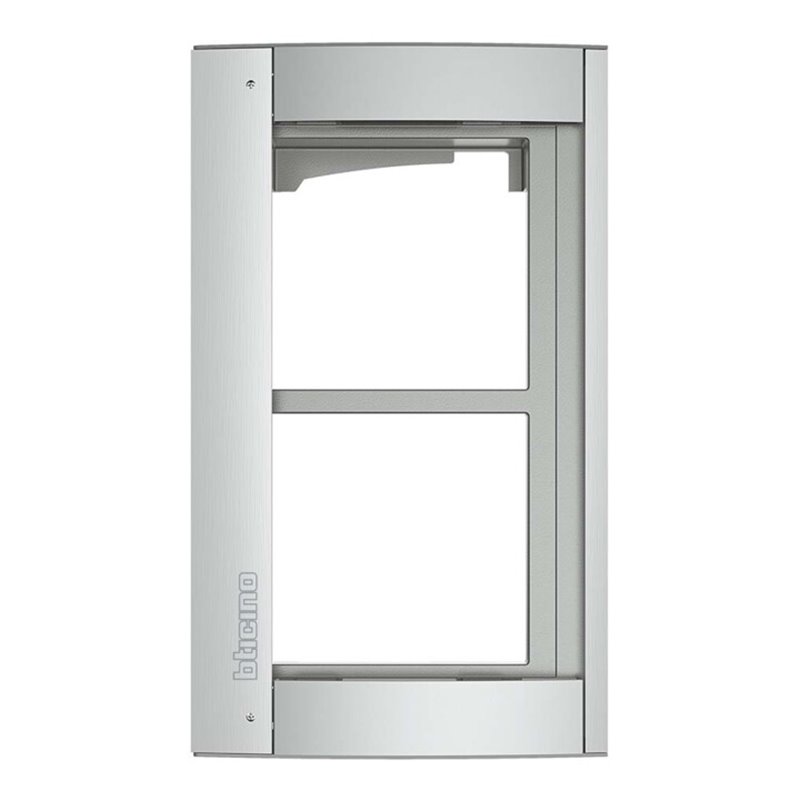 Legrand Rahmen u. Modulträger Allmetal, 2 Module 350221