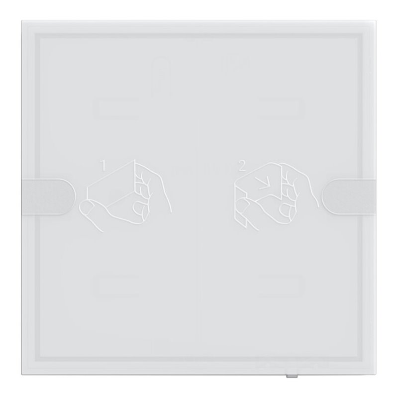 Gira KNX Tastsensor 4 Komfort 1f TS4 ws 5001003