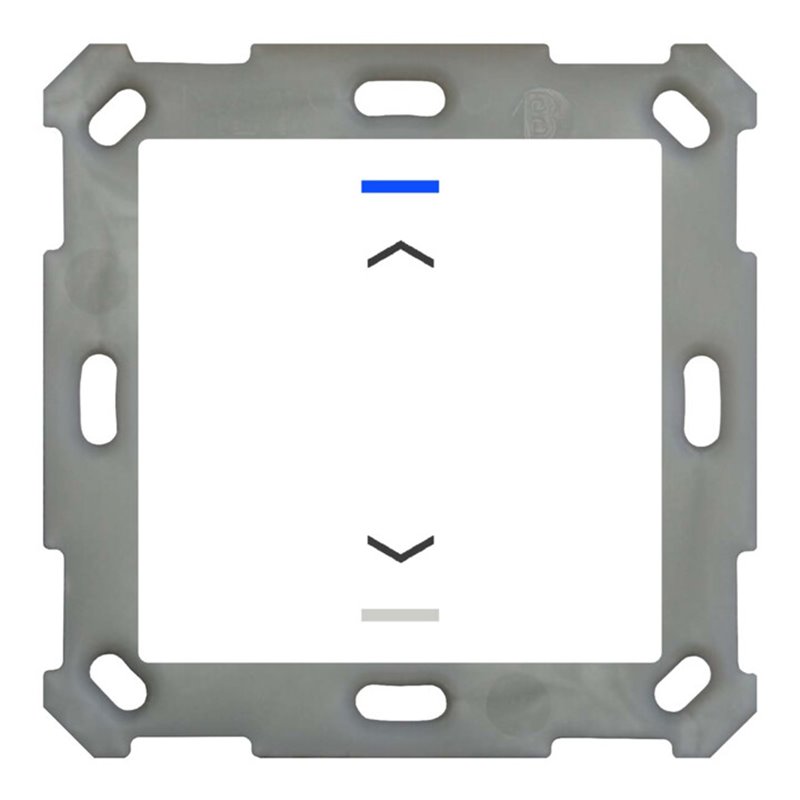 MDT technologies Taster Light 55 1-fach RGBW, rws/glä, neutral BE-TAL5501.A1
