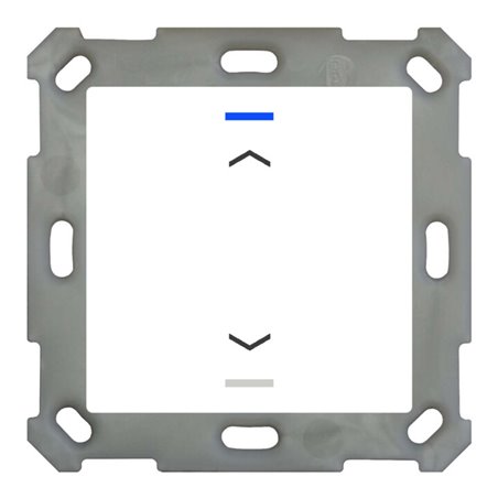 MDT technologies Taster Light 55 1-fach RGBW, rws/glä, neutral BE-TAL5501.A1
