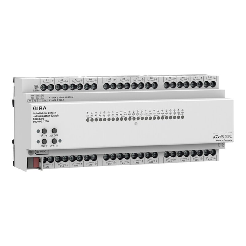 Gira Schalt-, Jalousieaktor 24f/12f 16 A 503000