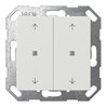 Gira Taster Wippe KNX, 2f, Reinweiß 517403