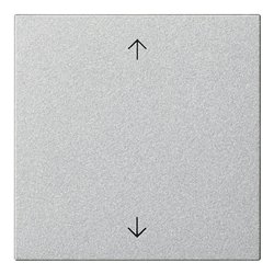 Gira Bedienaufsatz alu Pfeilsymbole 536126