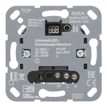 Gira Uni-LED-Dimmeinsatz standard 540000