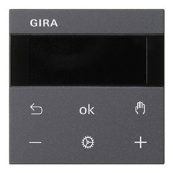 Gira RTR Display anthrazit 539328