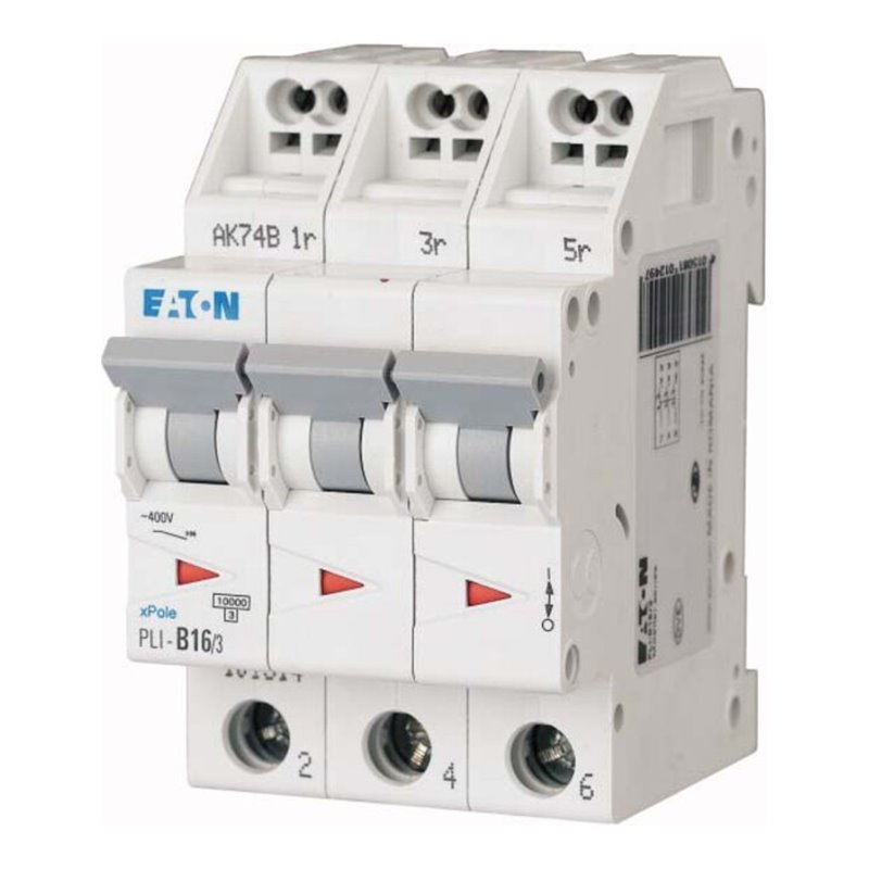 Eaton Leitungsschutzschalter B 16A, 3p Steckkl. PLI-B16/3