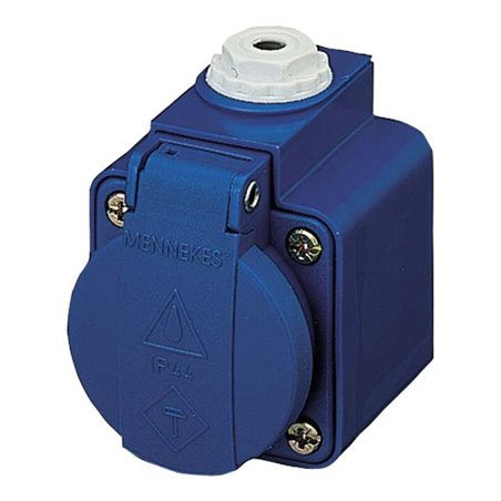 Mennekes Schuko-Aufbau-Steckdose 16A, 2p+E, 230V 10082