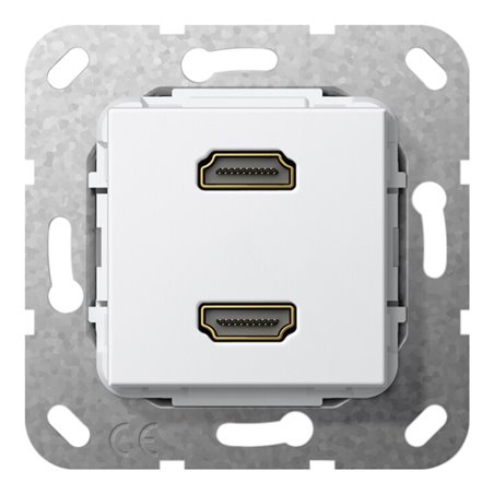 Gira HDMI 2fach Kabelpeitsche rws 567203