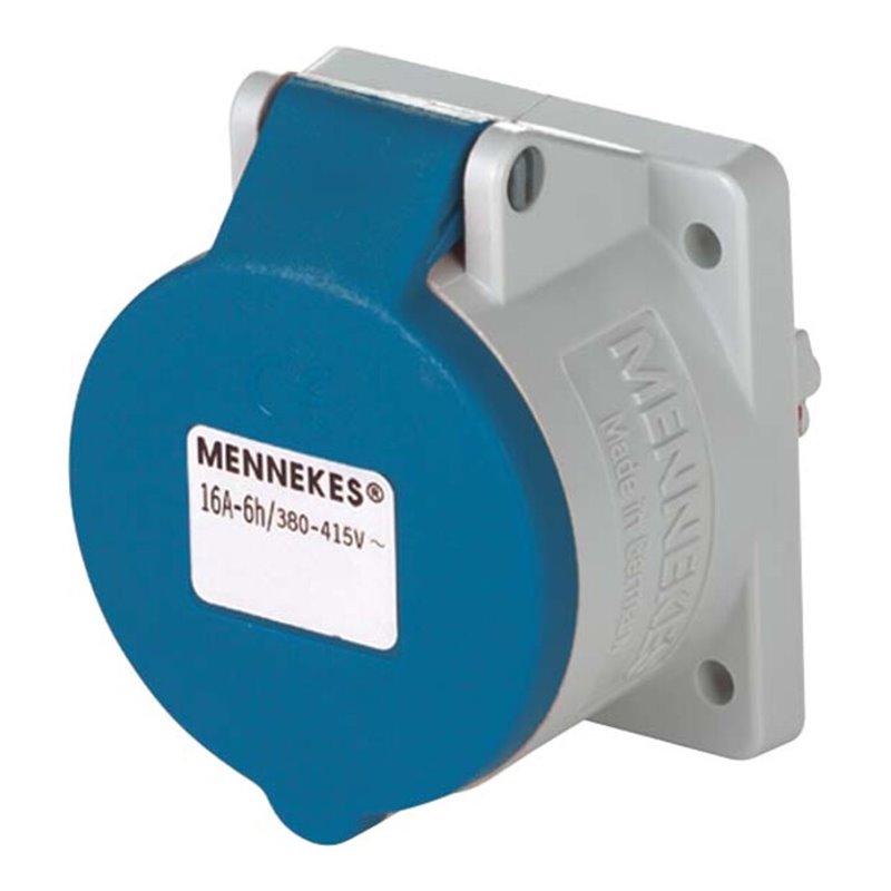 Mennekes Anbaudose TwinContact 16A, 3p, 6h, 230V, IP44 1668