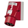 Mennekes Wandstecker 32A, 5p, 6h, 400V, IP44 2478