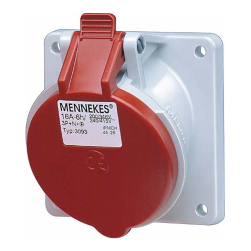 Mennekes Anbaudose TwinContact 16A, 5p, 6h, 400V, IP44 3070