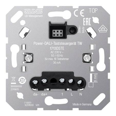 Jung DALI-Taststeuergerät Power TW 1713 DSTE