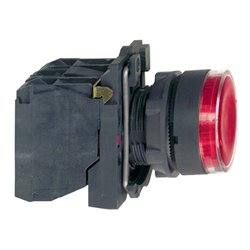 Schneider Electric Leuchtdrucktaster rt LED-Modul, 230V, 1S, 1Ö XB5AW34M5