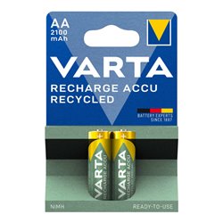 Varta Cons.Varta Recharge Accu Recycled AA 1, 2V/1200mAh/NiMH 56816 Bli.2