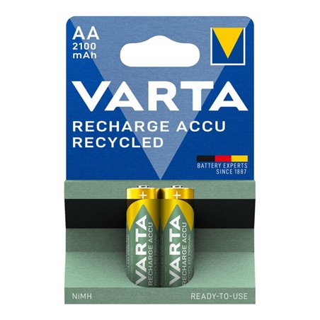 Varta Cons.Varta Recharge Accu Recycled AA 1, 2V/1200mAh/NiMH 56816 Bli.2