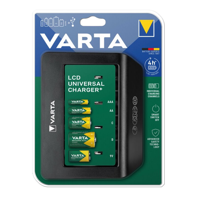 Varta Cons.Varta LCD Universal Charger+ 57688101401