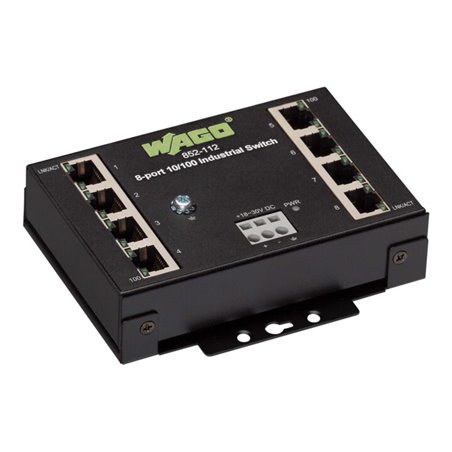 WAGO GmbH& Co. KG Industrie Eco Switch 8 Port 852-112