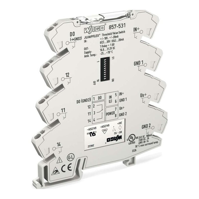 WAGO GmbH& Co. KG Grenzwertschalter konfigurierbar 857-531