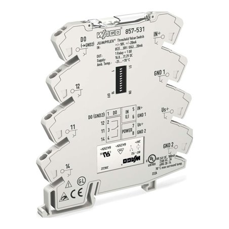 WAGO GmbH& Co. KG Grenzwertschalter konfigurierbar 857-531