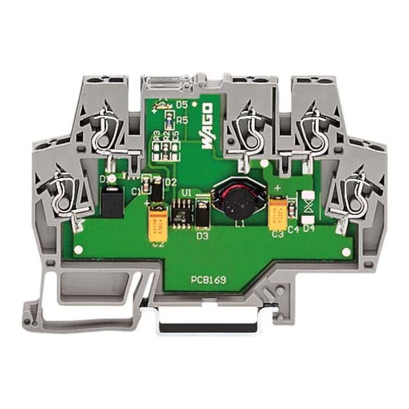 WAGO GmbH& Co. KG DC/DC-Wandler 24V/10V, 0, 5A f.TS35 859-802