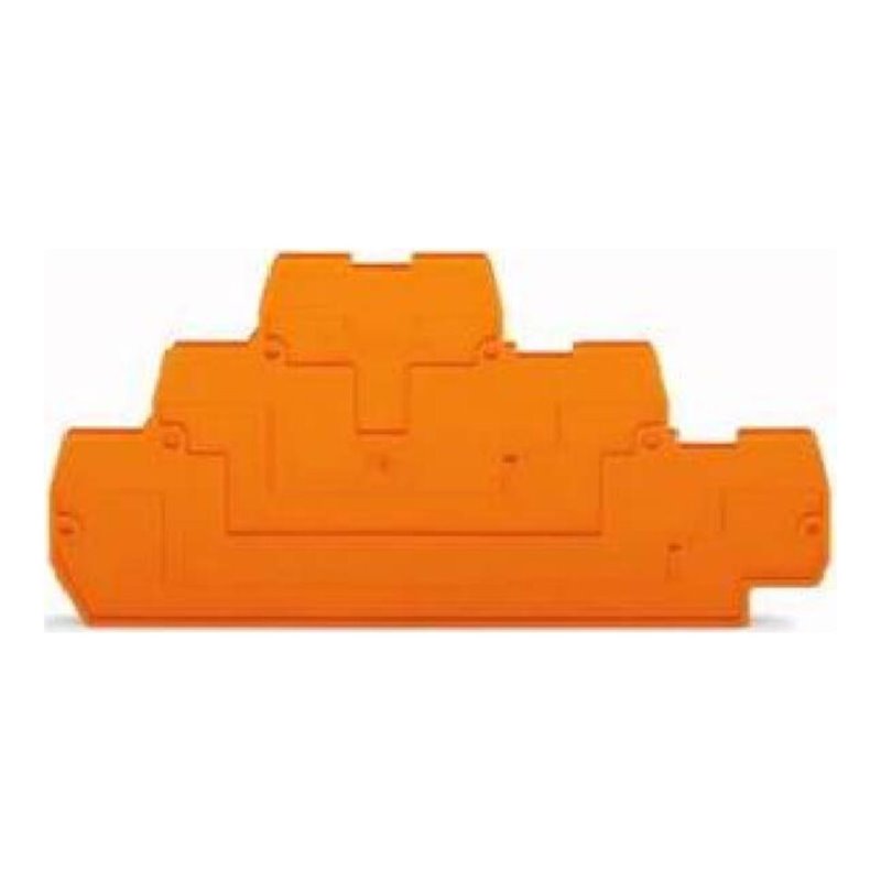 WAGO GmbH& Co. KG Abschlußplatte 2mm orange 870-569