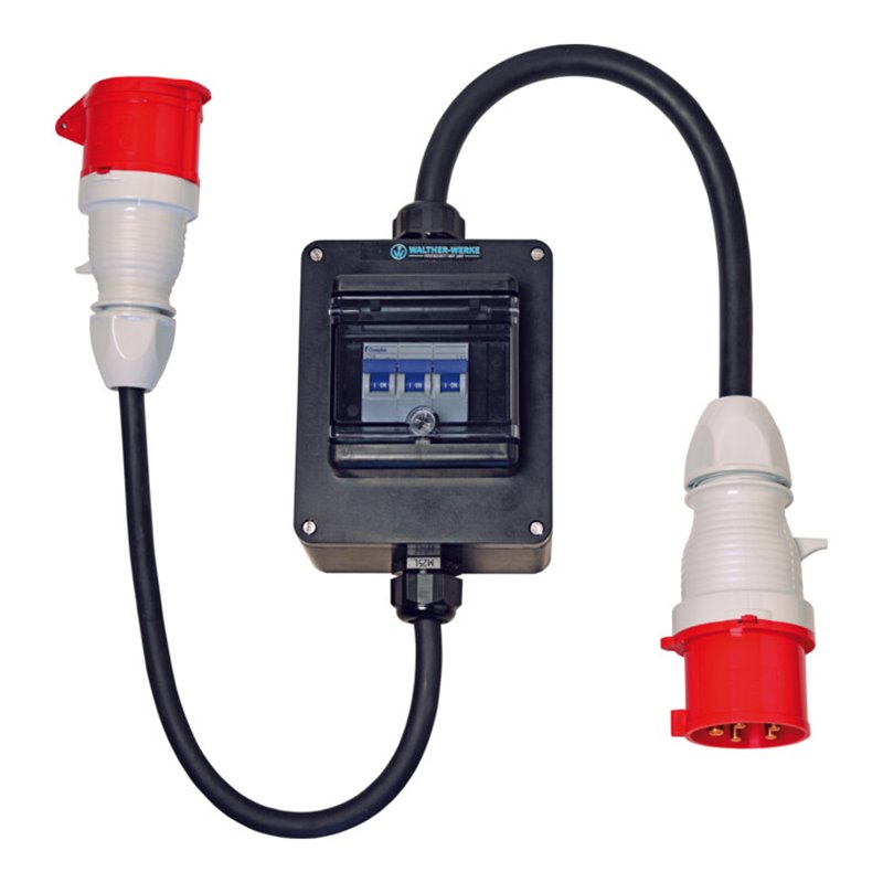 Walther Werke CEE Adapter-Leitung 3m H07RN-F 5G10/6 64Z1101