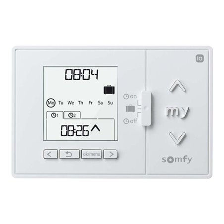 Somfy Funkprogrammschaltuhr Chronis io 1805227