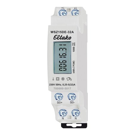 Eltako Wechselstromzähler ungeeicht WSZ15DE-32A