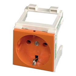 Murrelektronik Schaltschranksteckdose VDE 250VAC/16A orang 4000-72000-0140000