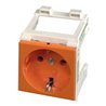 Murrelektronik Schaltschranksteckdose VDE 250VAC/16A orang 4000-72000-0140000