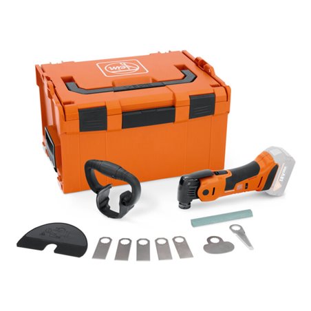 Fein Oszillierer mit Akku, MULTIMASTER AMM 700 1.7 Q Fugensanierung, speziell für Fugensanierung mit robuster 12-Kant-Aufnahme u