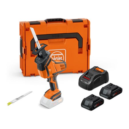 Fein Kompakte Akku-Säbelsäge, ASAS 18-21 K AS Set 2 x 4 Ah