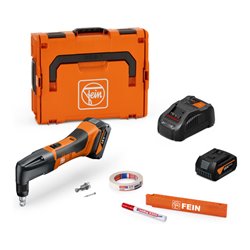Fein Akku-Knabber bis 1,3 mm, ABLK 18 1.3 CSE AS Set 2x 5 Ah