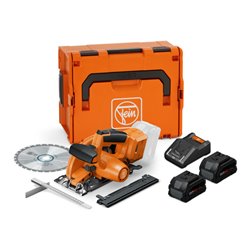 Fein Kompakte Akku-Handkreissäge für Metall, F-IRON Cut 57 AS Set 2 x 8 Ah