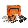 Fein Kompakte Akku-Handkreissäge für Metall, F-IRON Cut 57 AS Set 2 x 8 Ah