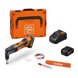 Fein Akku-Knabber bis 1,6 mm, ABLK 18 1.6 E AS Set 2x 5 Ah