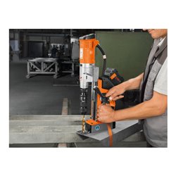 Fein Akku-Universal-Magnet-Kernbohrmaschine bis 35 mm mit Anwenderset, AKBU 35 PMQW 18 V AS Construction-Site 1x 12 Ah Set 3/4 i