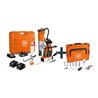Fein Akku-Universal-Magnet-Kernbohrmaschine bis 35 mm mit Anwenderset, AKBU 35 PMQW 18 V AS Construction-Site 2x 8 Ah Set 3/4 in
