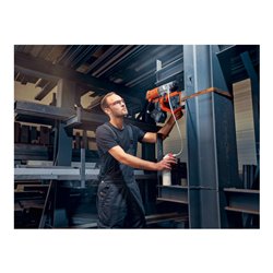 Fein Akku-Universal-Magnet-Kernbohrmaschine bis 35 mm mit Anwenderset, AKBU 35 PMQW 18 V AS Construction-Site 2x 8 Ah Set 3/4 in