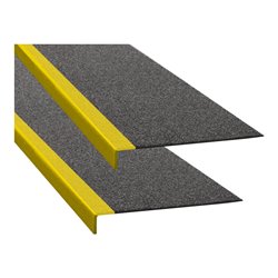 Moravia Antirutschwinkel schwarz Kante gelb