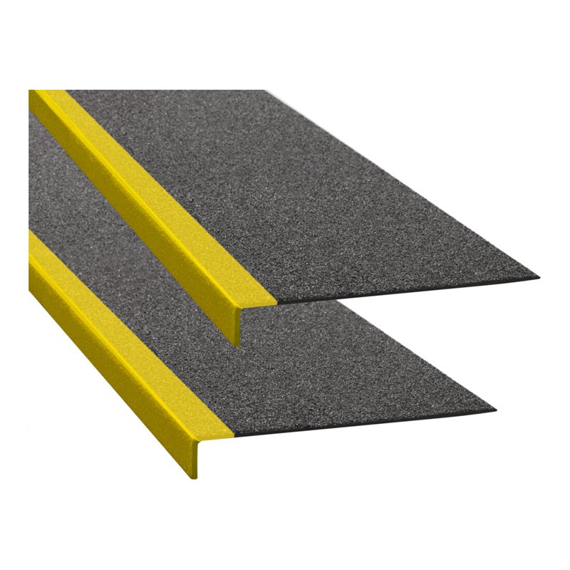 Moravia Antirutschwinkel schwarz Kante gelb