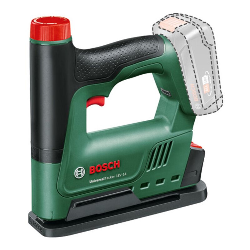 Bosch Akku-Tacker UniversalTacker 18V-14 mit 1000 Klammern und Papierabstandshalter